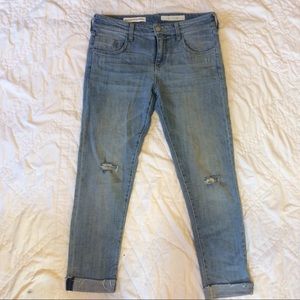 Anthropologie Pilcro Em Ankle Skinny Jeans